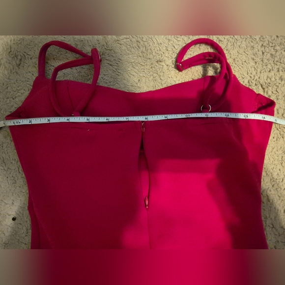 Thirty Thirty LA Red Corset Bodycon Dress M EUC - Picture 10 of 14